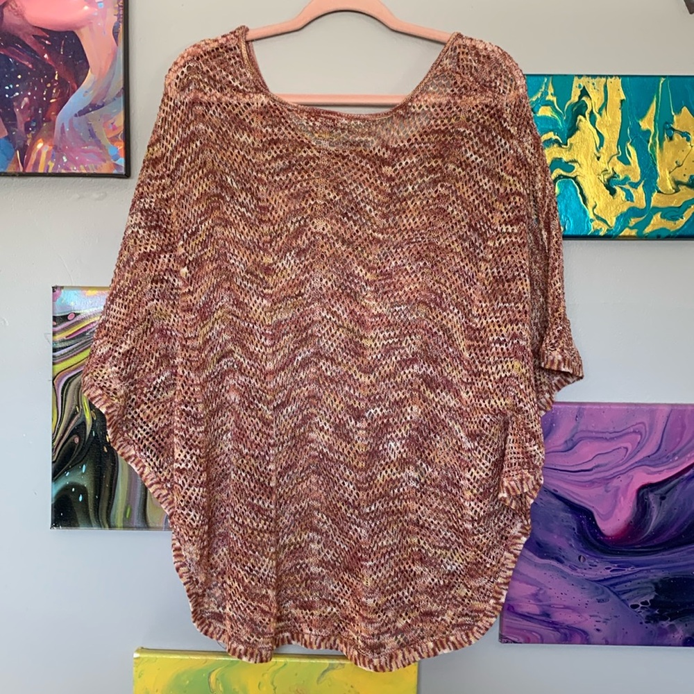 Pink Knit Shaw